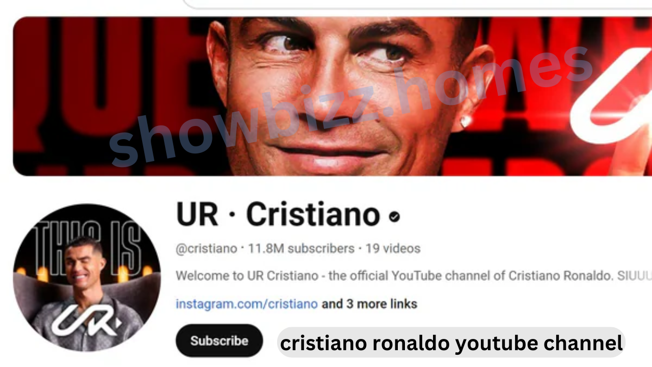 cristiano ronaldo YouTube channel